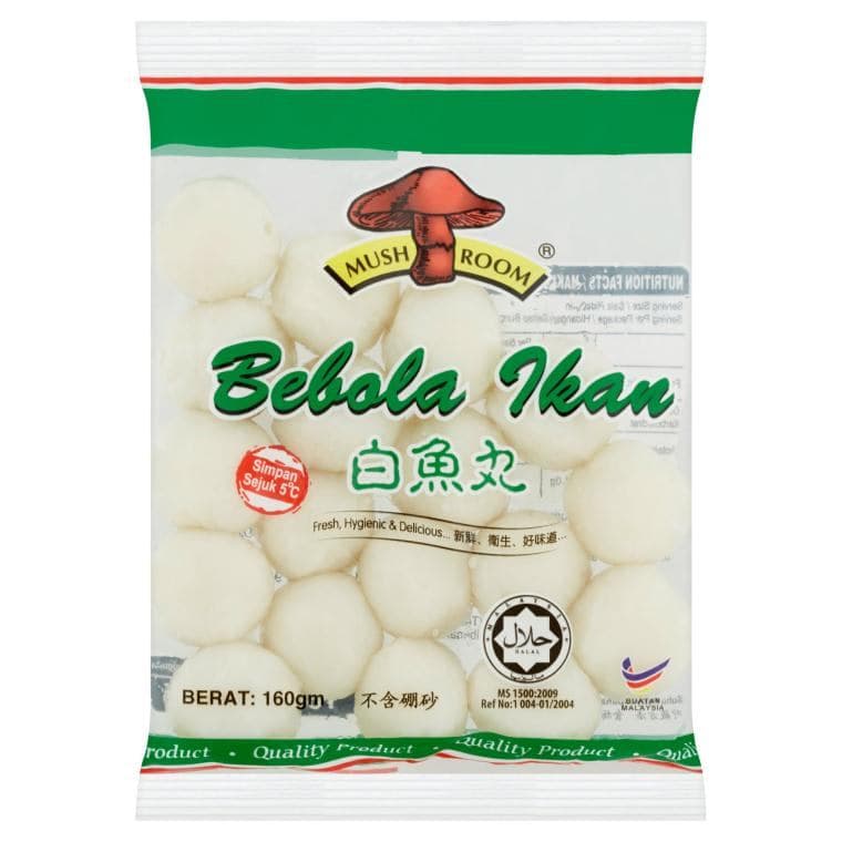 Mushroom Small White Fish Ball