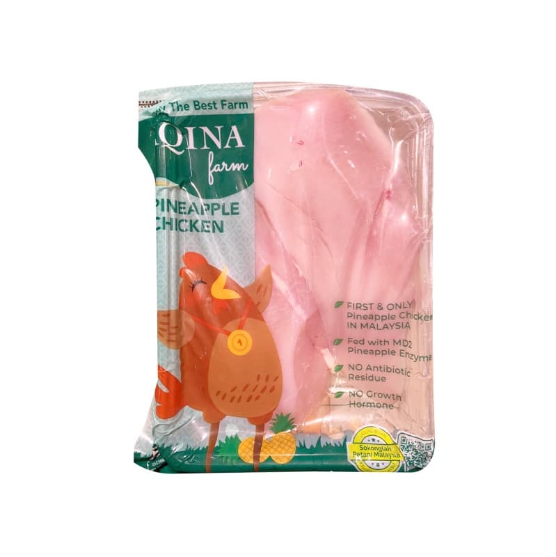 Aqina Chilled Skinless and Boneless Pineapple Chicken Breast
