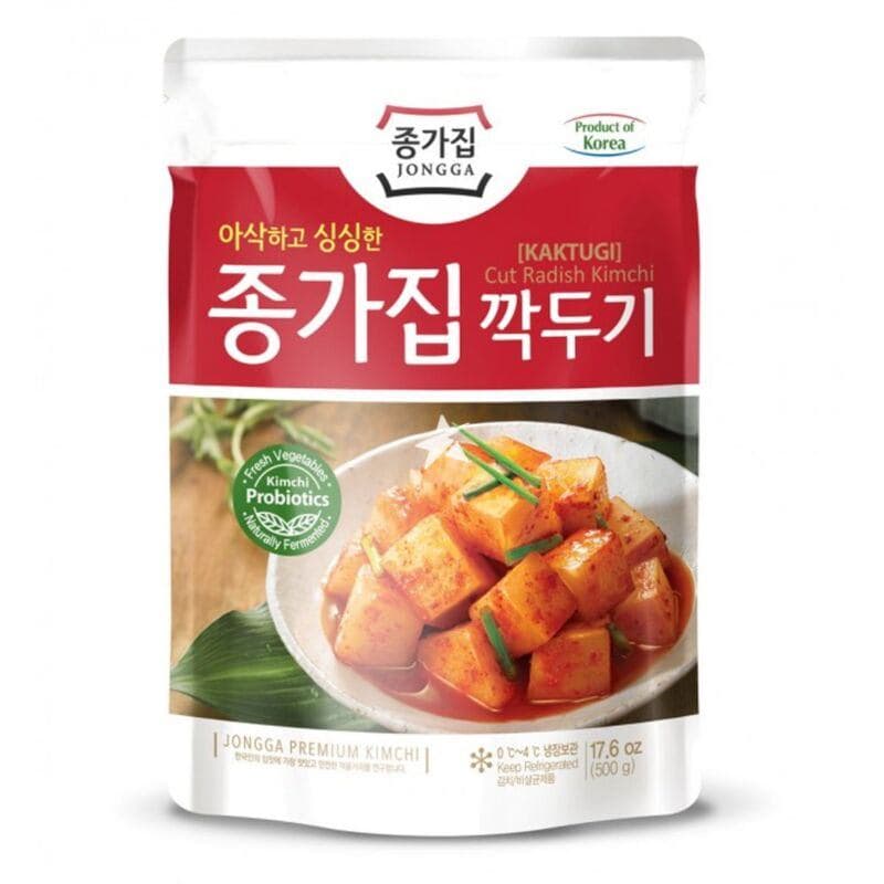 Jongga Kaktugi Kimchi 500g