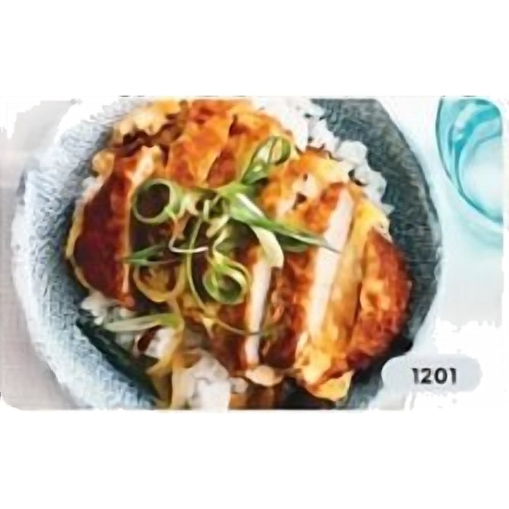 Tori Katsu Don (Deep Fried Chicken with Bread Crumbs on Rice)