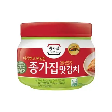 Jongga Mat Cabbage Kimchi (Cut Cabbage Kimchi)