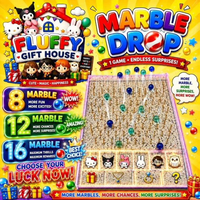 MARBLE DROP (8 MARBLE)