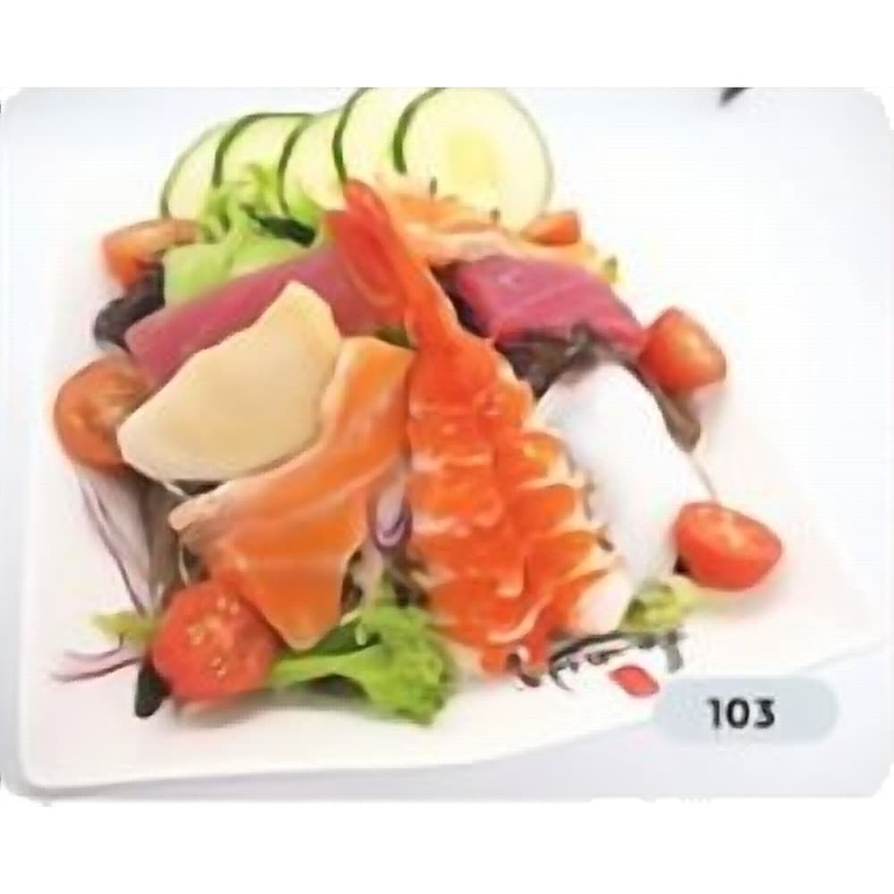 Sashimi Salad (Variety of Sashimi Salad)